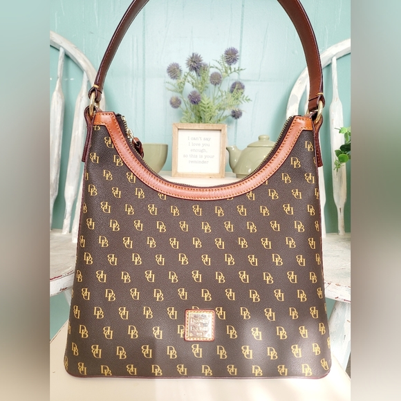 Dooney & Bourke Gretta Hobo Shoulder Bag - Picture 3 of 14